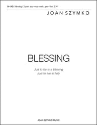 Blessing Two-Part Mixed choral sheet music cover